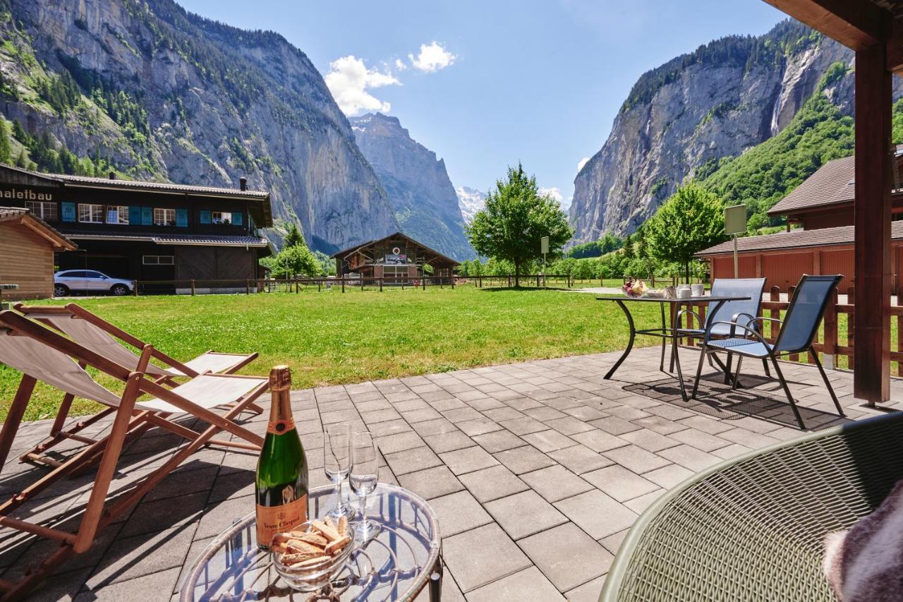 Apartment Truemmelbach, Comfortabl & Cozy, Private Terrace With Best Views ラウターブルンネン エクステリア 写真